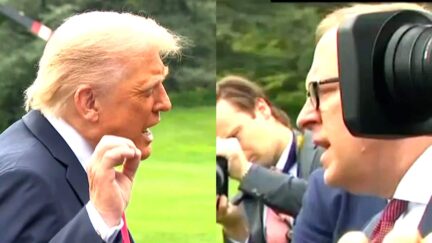 Trump Threatens ABC's Jon Karl To His Face Amid Grilling On 'Hate Speech' Crackdown