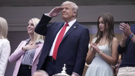 Donald Trump at US Open