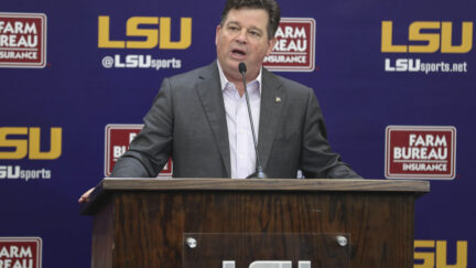 LSU athletic director Scott Woodward