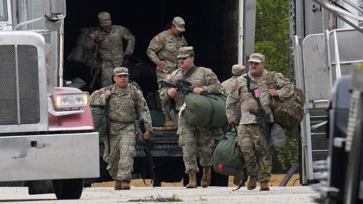 Texas National Guard members
