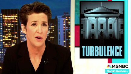MSNBC's Rachel Maddow Calls Out Own Parent Co. Over Trump Demolition Donation