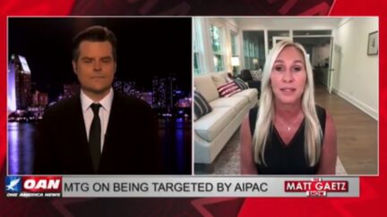 Matt Gaetz and Marjorie Taylor Greene