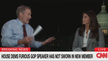Jim Jordan and Kaitlan Collins