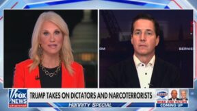 Kellyanne Conway and Bernie Moreno