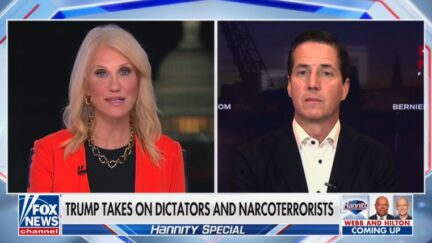 Kellyanne Conway and Bernie Moreno