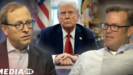 Colby Hall and Jonathan Karl