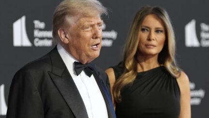 Donald Trump and Melania Trump