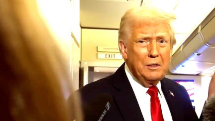 Reporter Confronts Trump Over Bombshell Dismissal Of Revenge Cases On Air Force One