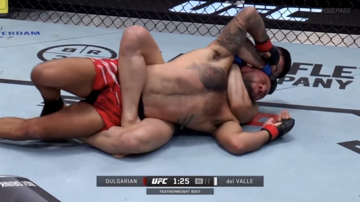 UFC fighter Isaac Dulgarian