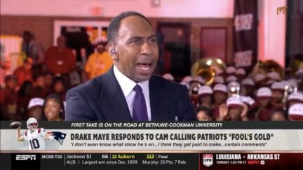 Stephen A. Smith responds to Drake Maye