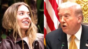 Sydney Sweeney Confronted On Trump Support And White People Claiming 'Genetic Superiority' In Awkward Chunk