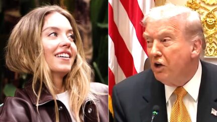 Sydney Sweeney Confronted On Trump Support And White People Claiming 'Genetic Superiority' In Awkward Chunk