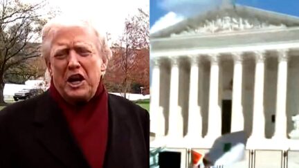 Trump Drops Early Morning Rant To Coerce Bombshell Supreme Court Case