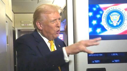 Trump Tells Reporters 'Just Today I Stopped A War' — That He Took Credit For Ending Weeks Ago