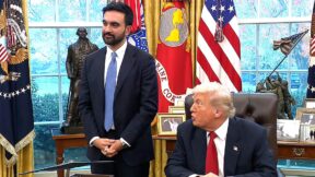 Trump Weirdly Calls Groceries 'An Old-Fashioned Word' In Oval Office Lovefest With Mamdami