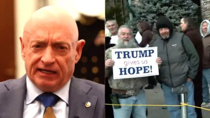 Dem Mark Kelly Feels 'Really Bad' For Trump Rally Fans Who Will Get 'Fleeced'