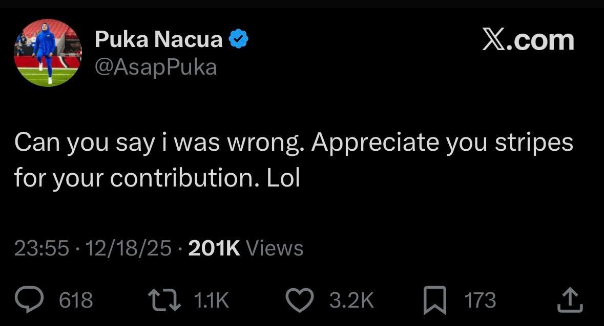 Puka Nacua tweet