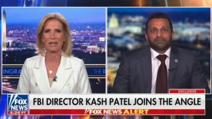 Laura Ingraham and Kash Patel