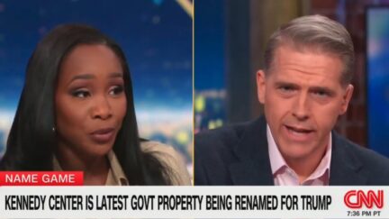 Abby Phillip and Scott Jennings