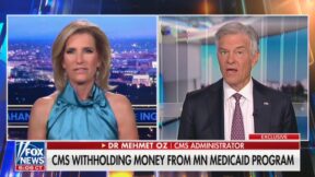 Laura Ingraham and Mehmet Oz