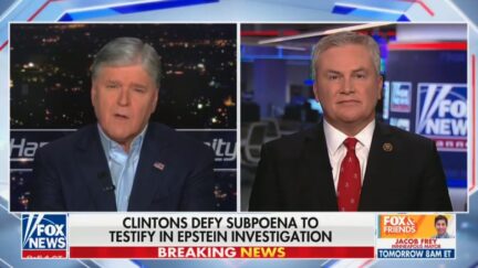 Sean Hannity and James Comer