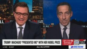 Chris Hayes and Jamie Raskin