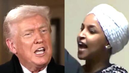 Trump attacked Rep. Ilhan Omar (D-MN) in an early morning rant suggesting she be jailed or 