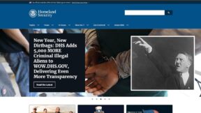 DHS website redirected from Nazis.us