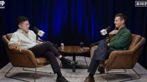 Bowen Yang and Matt Rogers