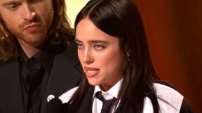 Billie Eilish Lashes Out at Trump Crackdown in Emotional Grammy Speech