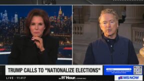 Stephanie Ruhle and Rand Paul