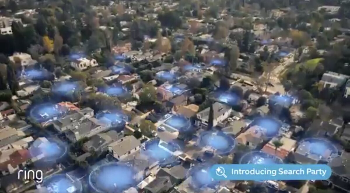 Ring camera Super Bowl ad