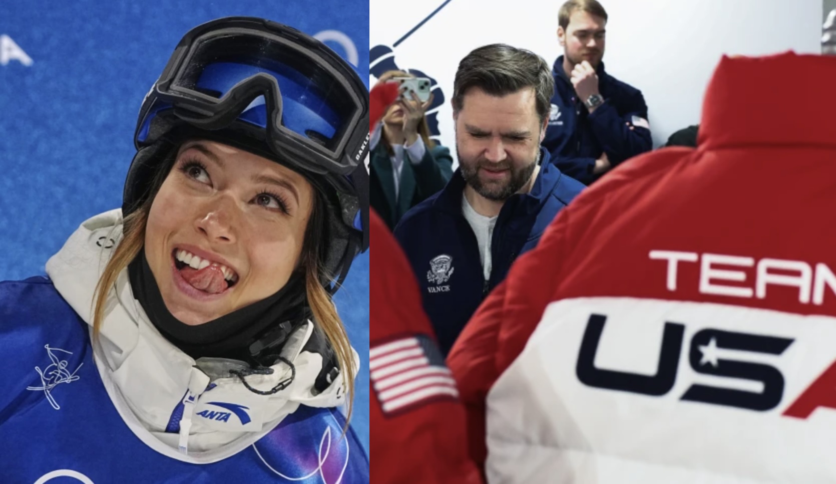 JD Vance and Eileen Gu