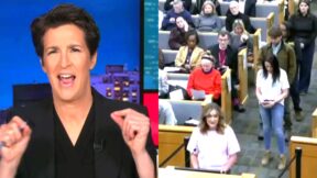 MS NOW's Rachel Maddow Gloats Over Resistance To 'Trump Prison Camps' In 'Deep Red' Trump Country