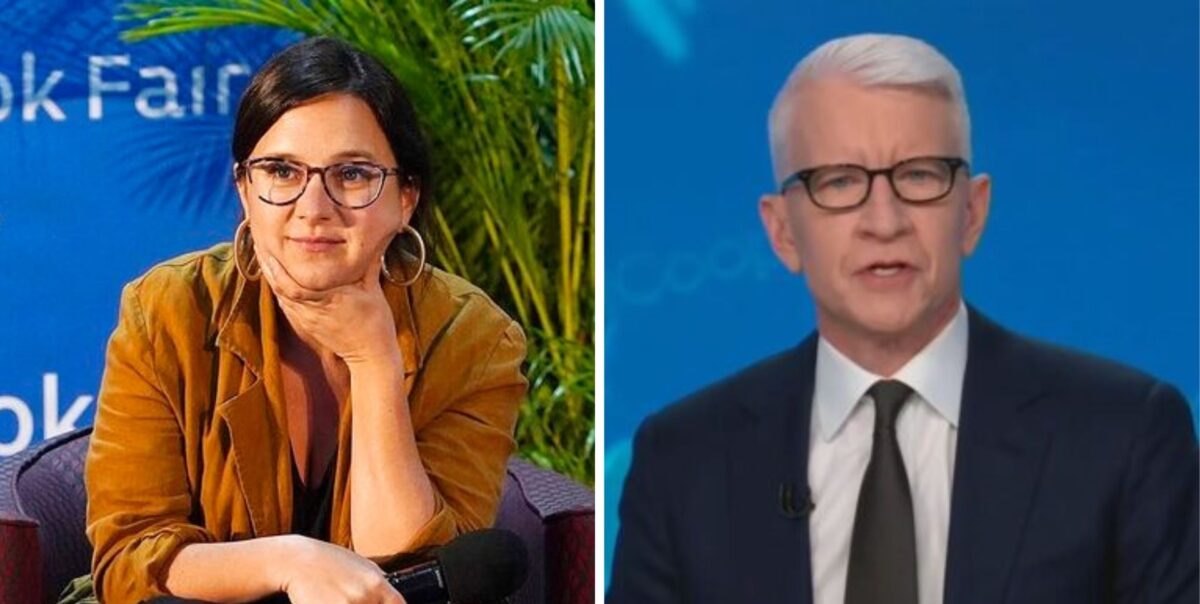 Bari Weiss, Anderson Cooper