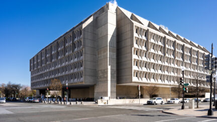 Department of Health and Human Services building in Washington D.C.
