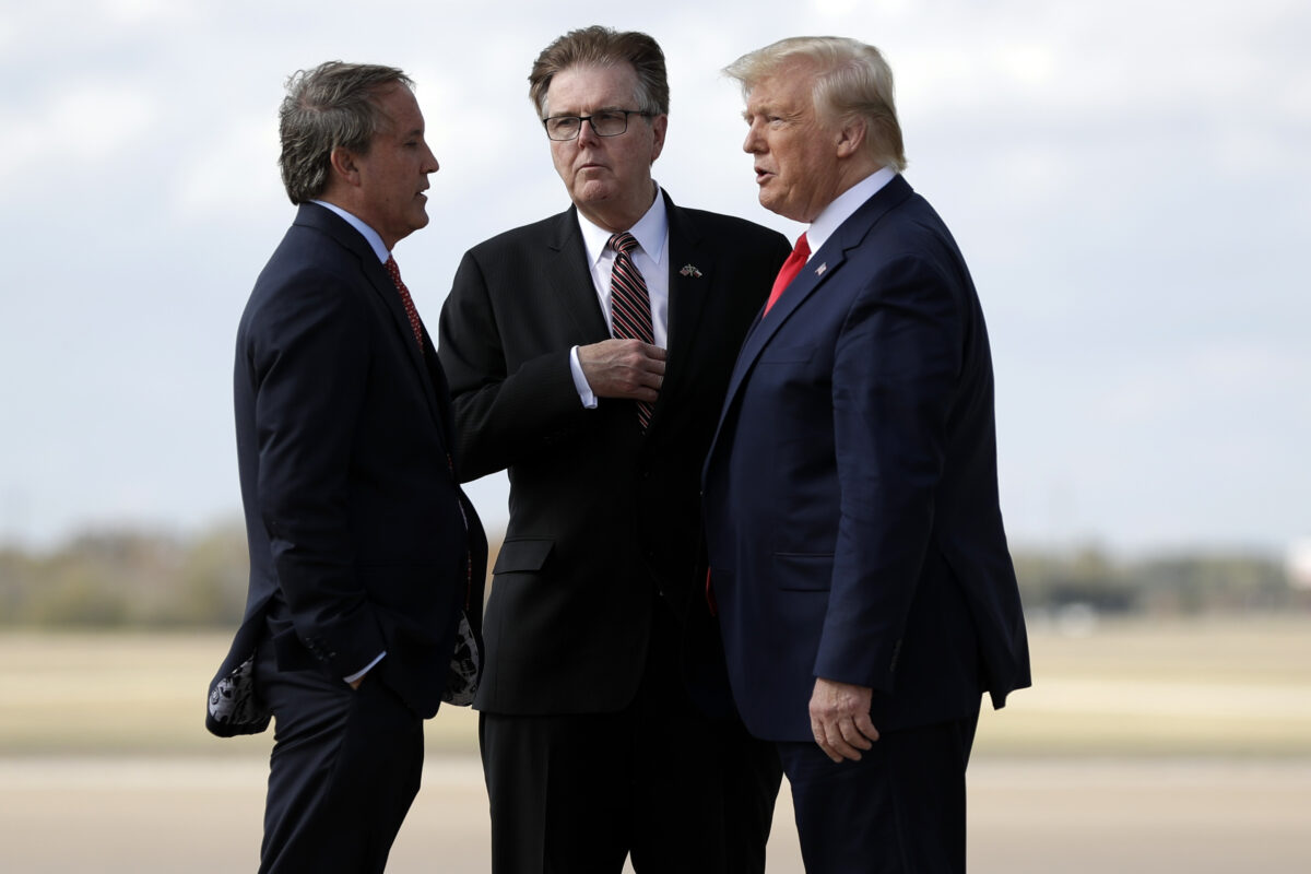 Donald Trump Ken Paxton Dan Patrick