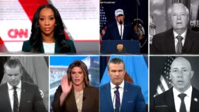 CNN Anchor Calls Out Trump Allies With Barrage of 'Not a War' Video Receipts