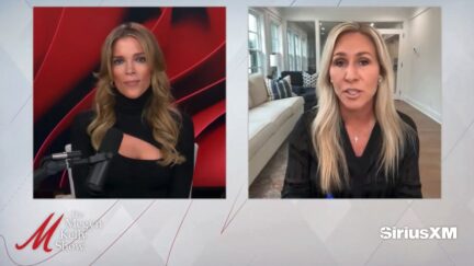 Megyn Kelly and Marjorie Taylor Greene
