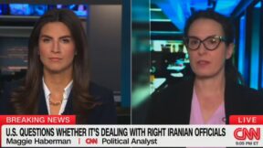 Kaitlan Collins and Maggie Haberman