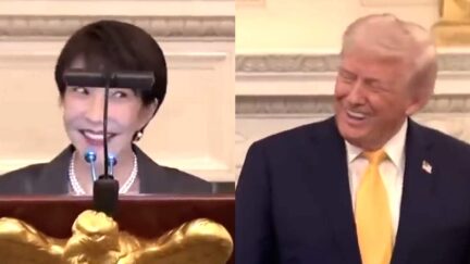 Trump Basks As World Leader Gushes About His Good Looks at State Dinner