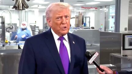 Trump Caves To Big Math — Uses Numerically Possible Percentages in Local Interview