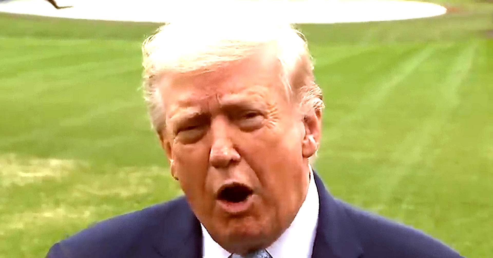 Trump Drops New Threat In Rant From Golf Course —  ICE Agents To Crack Down At Airports