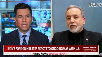 Abbas Araghchi and Tom Llamas