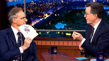 CNN's Jake Tapper Takes Shot at Trump Team With WHCD Protest Gift For Stephen Colbert