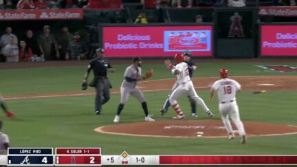 Angels-Braves brawl