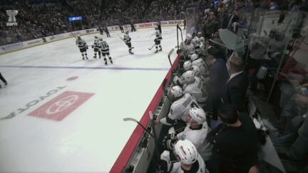 Colorado Avalanche glass break
