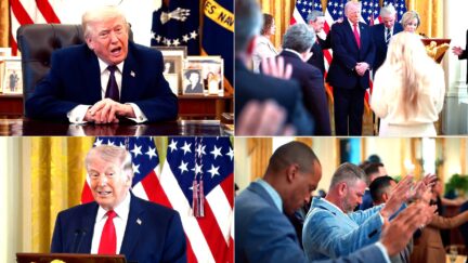 Trump Drops New Bible Riffs Days After Bonkers Deleted Easter Lunch