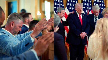 Trump Name-Checks 'GOD!' in New Rant Threatening 'Hell' Will 'Reign Down'