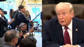 Trump Says War 'Working Out Very Well' At Event Minutes After Iran Attacks Oil Tanker